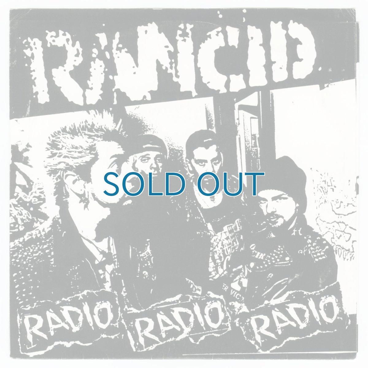 画像1: Rancid / Radio Radio Radio [US ORG.EP | 1st Press] [7inch | Fat Wreck Chords]【ユーズド】 (1)
