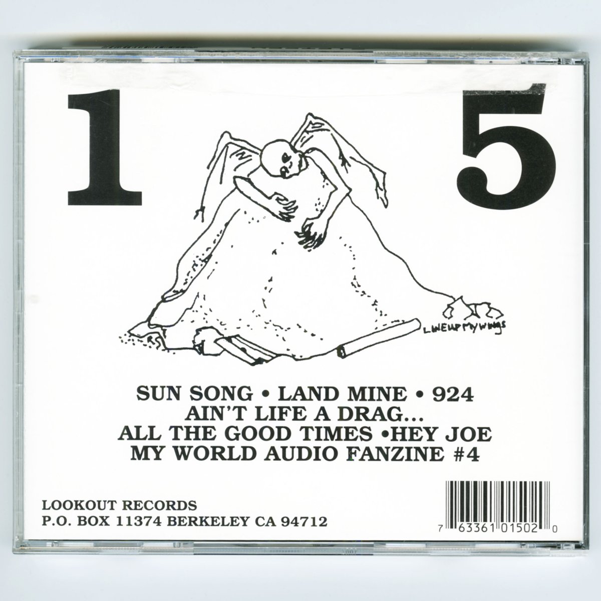 画像2: Fifteen / There's No Place Like Home (Good Night) [US Orig.EP][CD | Lookout!]【新古品】 (2)