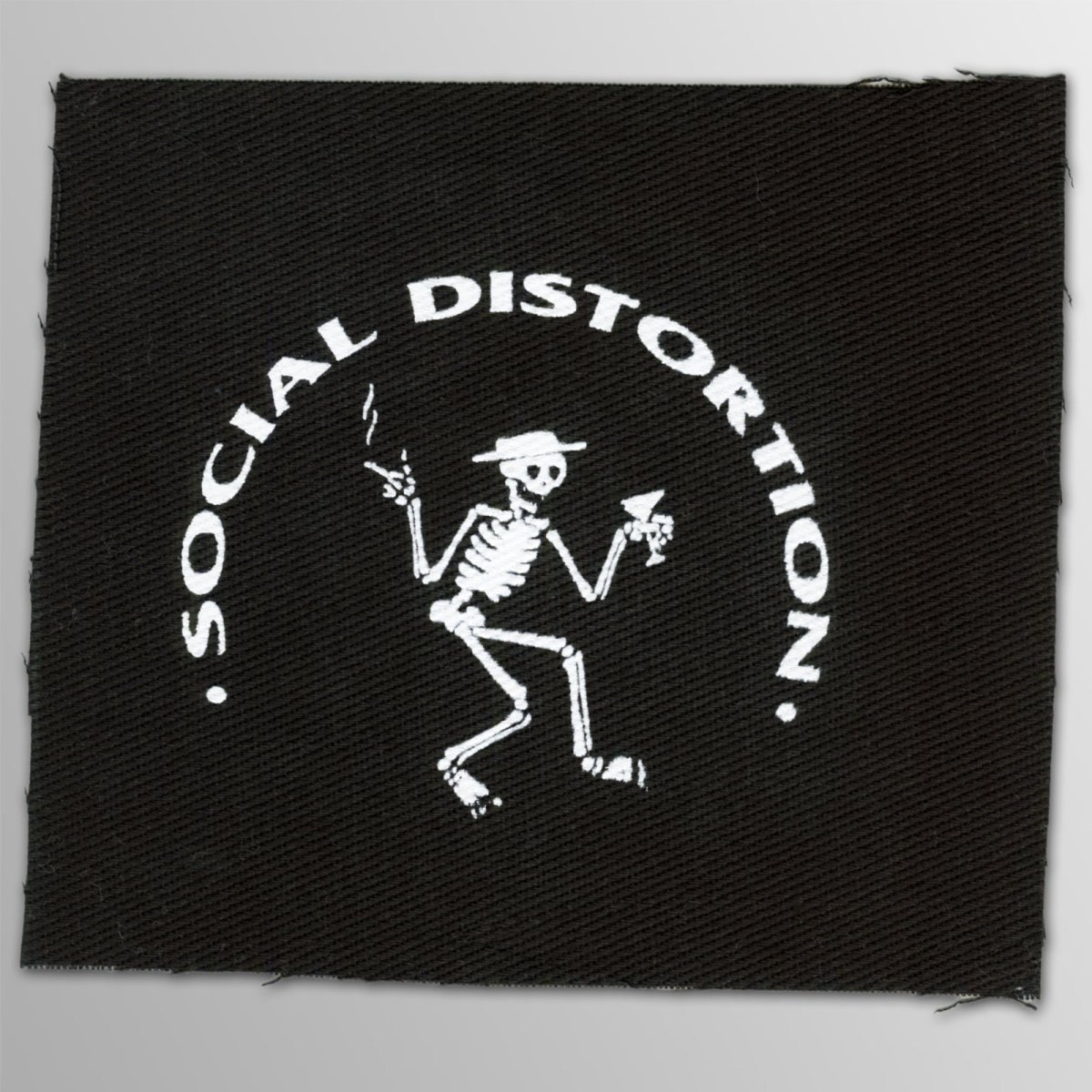 画像1: Social Distortion / Skull Logo パッチ (1)