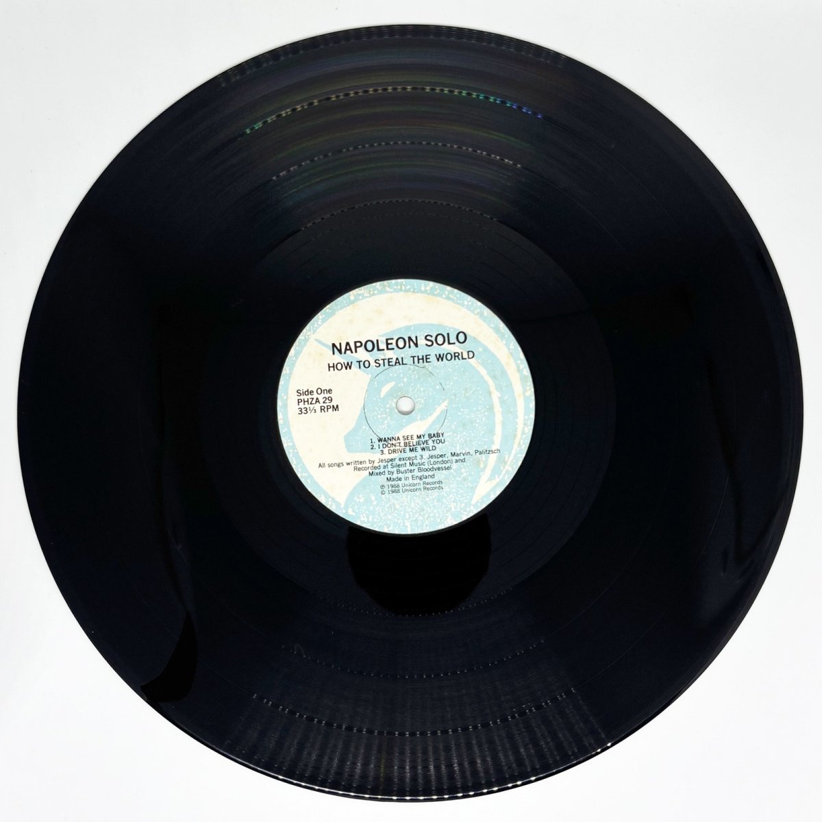 画像3: Napoleon Solo / How To Steal The World Ensemble [UK Orig.EP][12inch | Unicorn]【ユーズド】 (3)