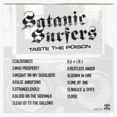 画像5: 【日本盤】Satanic Surfers ‎/ Taste The Poison [US Orig.LP][CD | Pizza Of Death]【ユーズド】 (5)