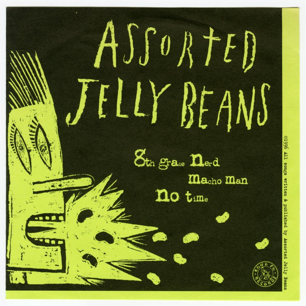 画像1: Assorted Jelly Beans | The Vandals / Split  [US Reissue EP | Specialty Pressing][7inch | Kung Fu]【ユーズド】 (1)