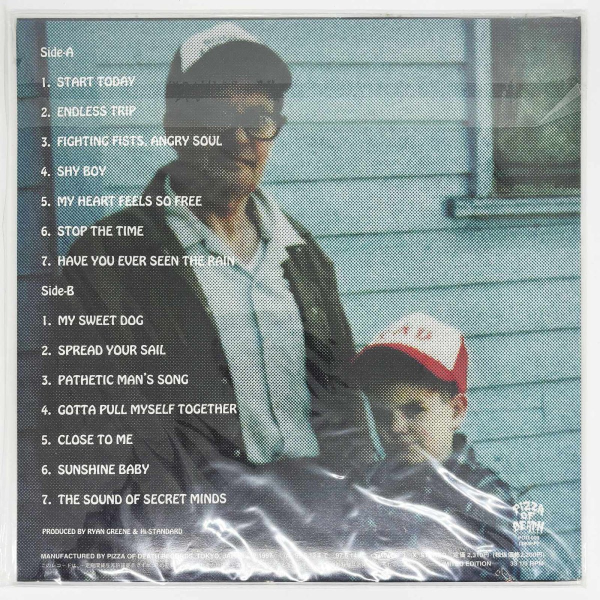 画像2: 【日本盤】Hi-Standard / Angry Fist [JPN Orig.LP] [12inch | Pizza Of Death]【新品/未開封】 (2)