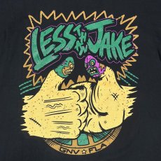 画像4: Less Than Jake / Finger Wrestling ブラック T/S【Mサイズ】【ユーズド】 (4)
