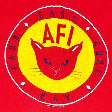 画像4: AFI / East Bay Pocket レッド T/S【Mサイズ相当】【ユーズド】 (4)