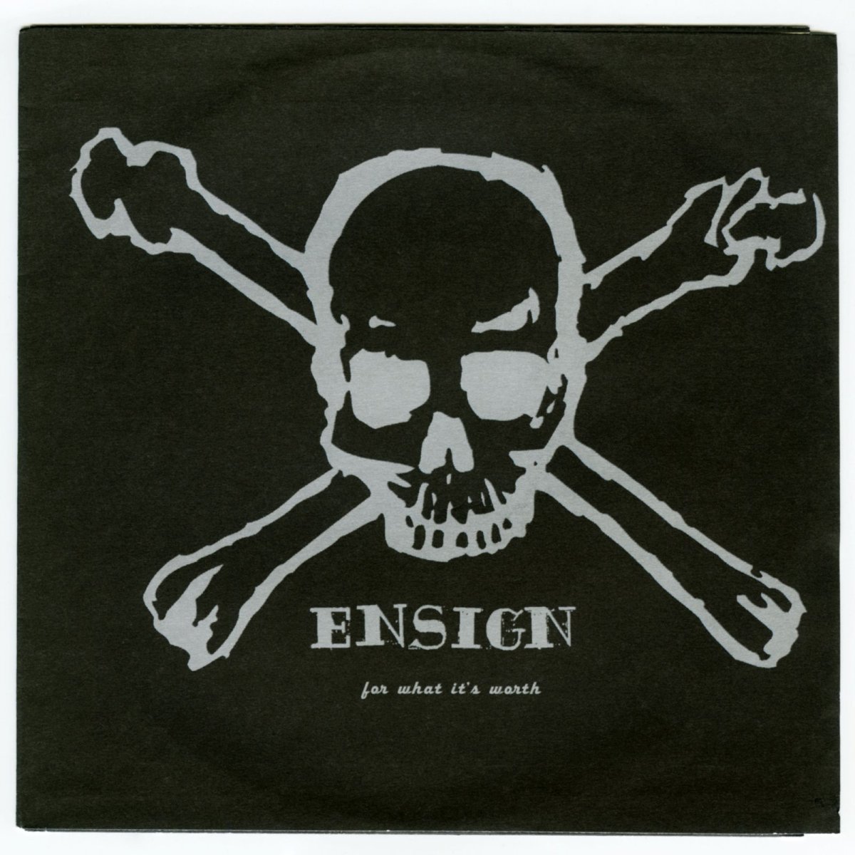 画像1: Ensign / For What It's Worth [US Orig.EP | Grey][7inch | Nitro]【ユーズド】 (1)