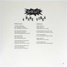 画像3: Bracket / 4 Rare Vibes [US Org.LP | Red][12inch | Caroline]【ユーズド】 (3)