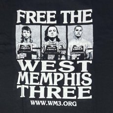 画像3: Free The West Memphis Three T/S【Lサイズ】【新品未使用・デッドストック】 (3)