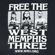 画像3: Free The West Memphis Three T/S【Mサイズ】【新品未使用・デッドストック】 (3)