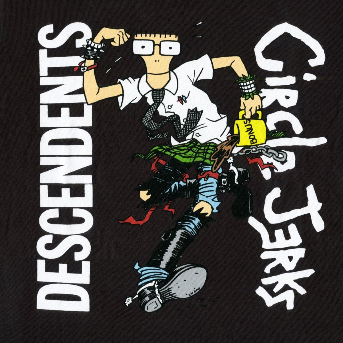 画像3: Descendents | Circle Jerks / 2024 Fall Tour T-Shirt ブラック T/S (3)