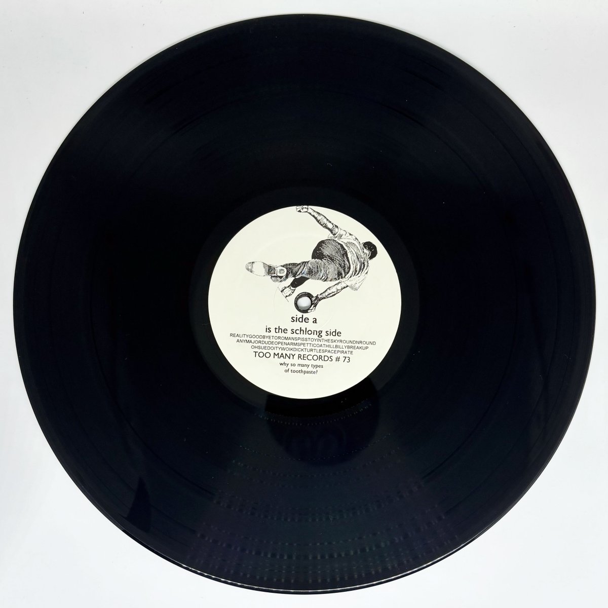 画像4: Schlong & One Eye Open / Limpted Diption O Round Bout Too Taozind [US Orig.LP][12inch | Too Many]【ユーズド】 (4)