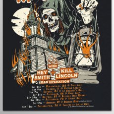 画像3: Suicide Machines / Midwest + Northeast 2024 シルクスクリーン・ポスター [w/ Hey Smith、Kill Licoln、Bad Operation] (3)