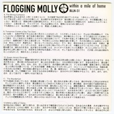 画像4: 【日本盤】Flogging Molly / Within A Mile Of Home [JPN Orig.LP][CD | Bullion]【ユーズド】 (4)