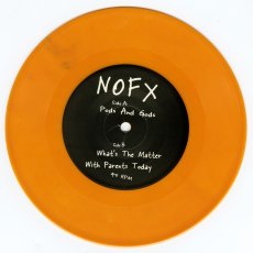 画像3: NOFX / Pods And Gods [US Orig.EP | Orange] [7inch | Fat Wreck]【ユーズド】 (3)