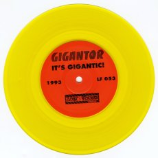 画像3: Gigantor | Youth Brigade / It's Gigantic! [US Orig.EP | Clear Yellow] [7inch | Lost And Found]【ユーズド】 (3)