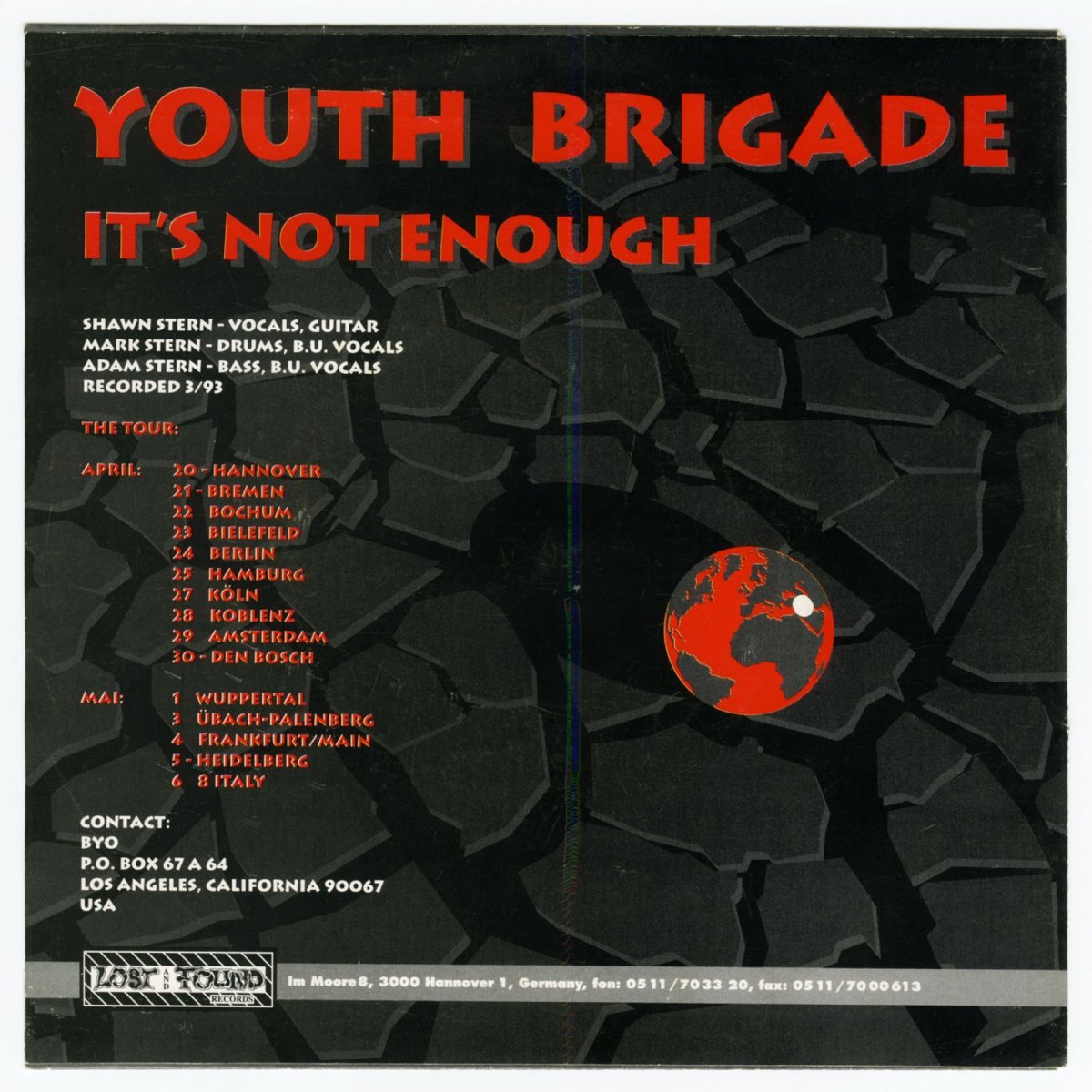 画像2: Gigantor | Youth Brigade / It's Gigantic! [US Orig.EP | Clear Yellow] [7inch | Lost And Found]【ユーズド】 (2)