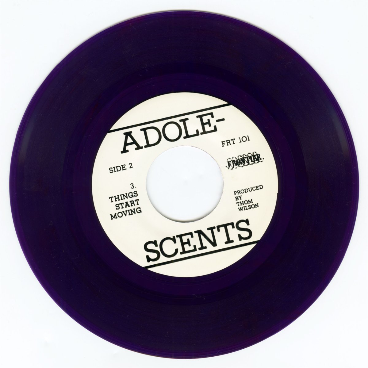 画像4: Adolescents / Welcome To Reality [US Repress EP | Purple Translucent | Numbered][7inch | Frontier]【ユーズド】 (4)