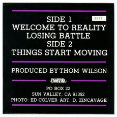 画像2: Adolescents / Welcome To Reality [US Repress EP | Purple Translucent | Numbered][7inch | Frontier]【ユーズド】 (2)