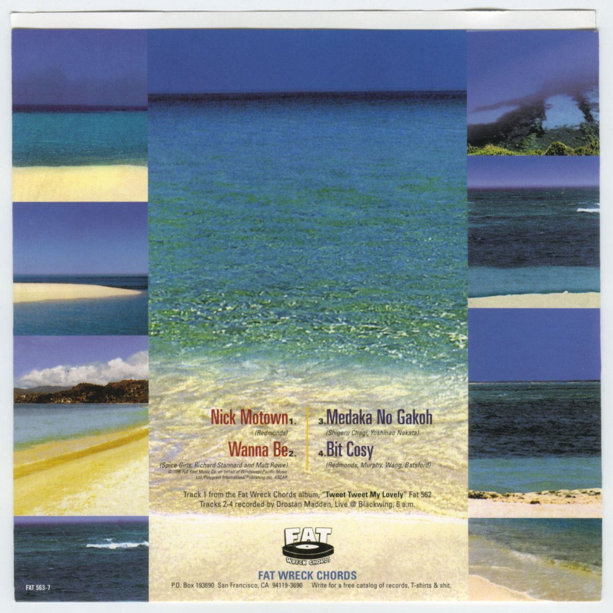 画像2: Snuff / Scminkie Minkie Pinkie [US Orig.EP][7inch | Fat Wreck]【ユーズド】 (2)