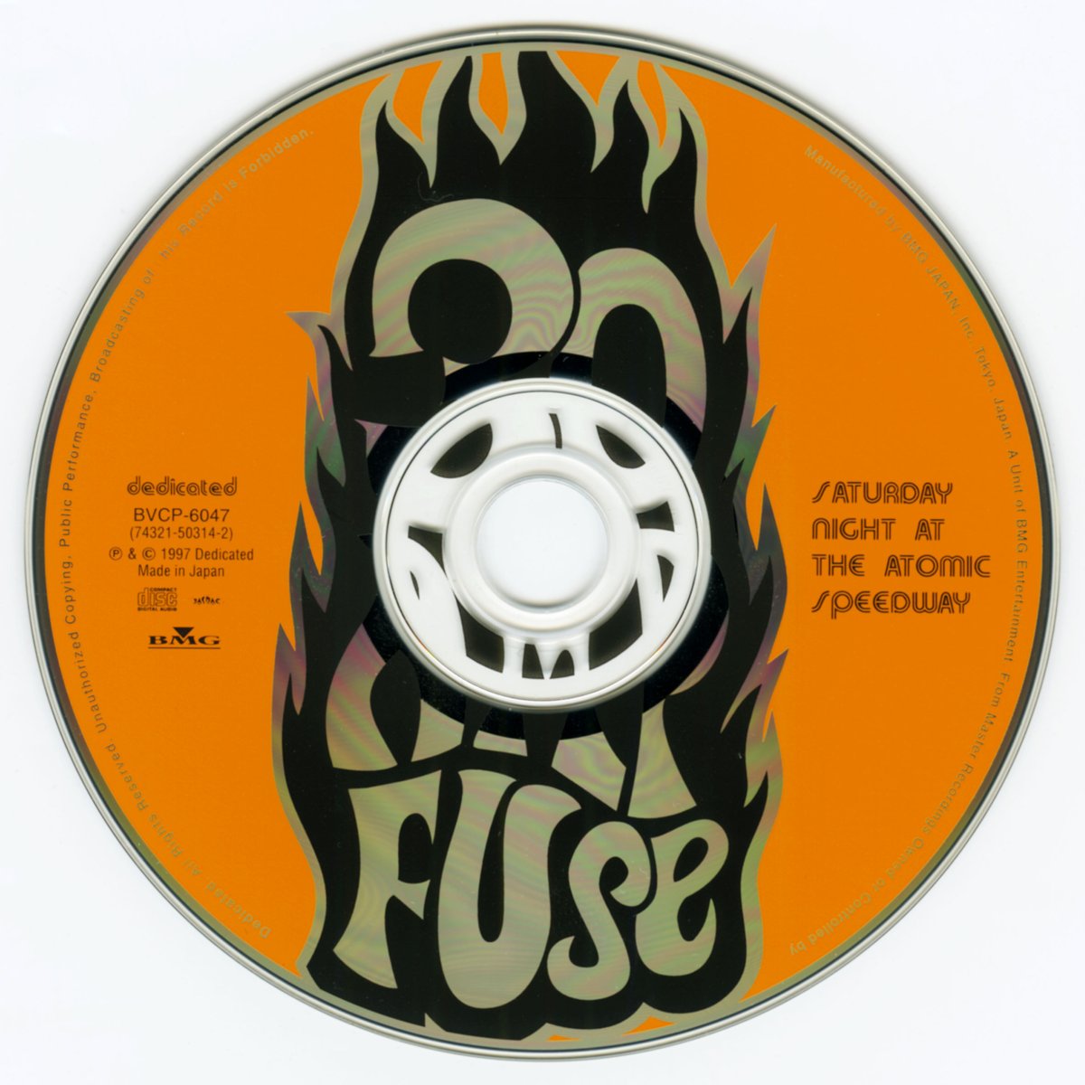 画像7: 【日本盤】30 Amp Fuse / Saturday Night At The Atomic Speedway [JPN Orig.LP][CD | BMG]【ユーズド】 (7)