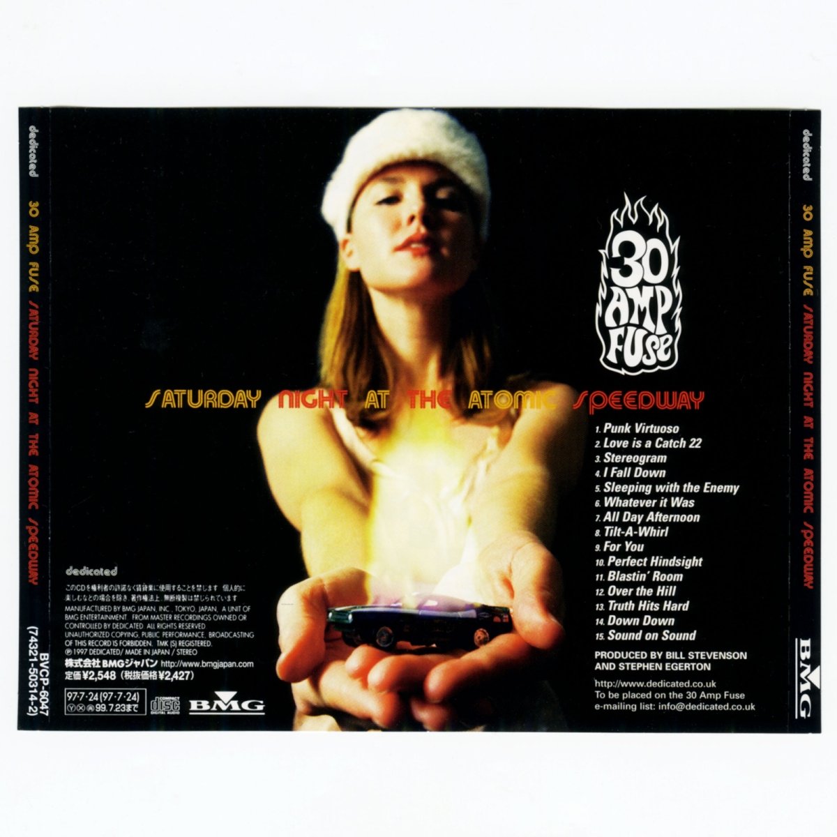 画像4: 【日本盤】30 Amp Fuse / Saturday Night At The Atomic Speedway [JPN Orig.LP][CD | BMG]【ユーズド】 (4)