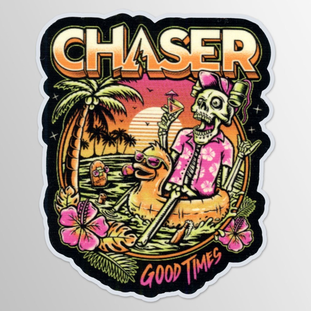 画像1: Chaser / Skull ステッカー (1)