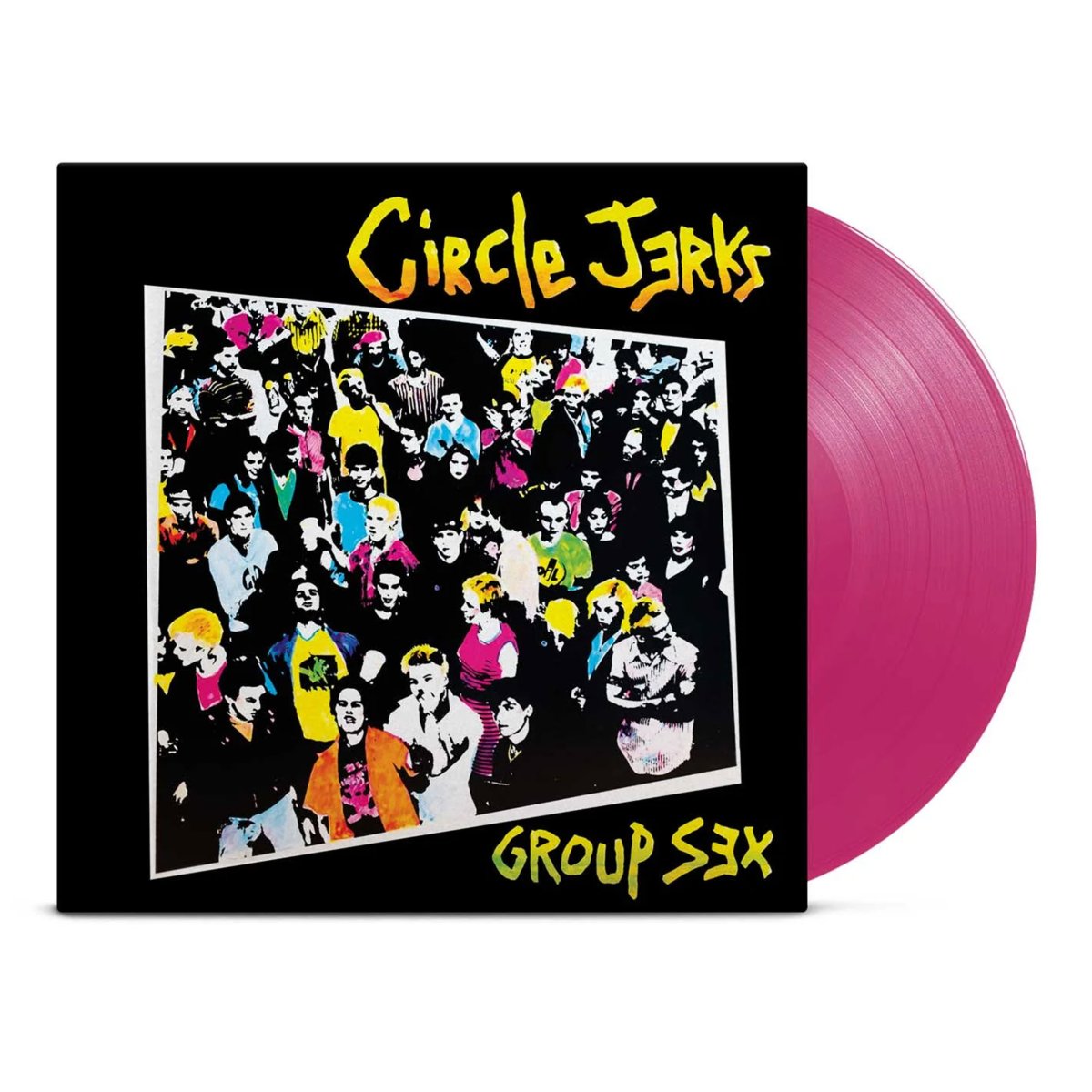 画像1: Circle Jerks / Group Sex: 40th Anniversary LP [US Orig.LP | Deluxe Edition | Limited Edition | Reissue | Remastered | Transparent Magenta][12inch | Trust]【新品】 (1)