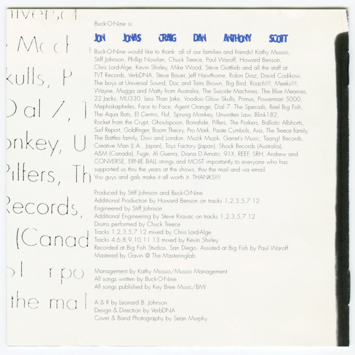 画像3: 【日本盤】Buck-O-Nine / Libido [JPN Org.LP] [CD | Toy's Factory]【新品】 (3)