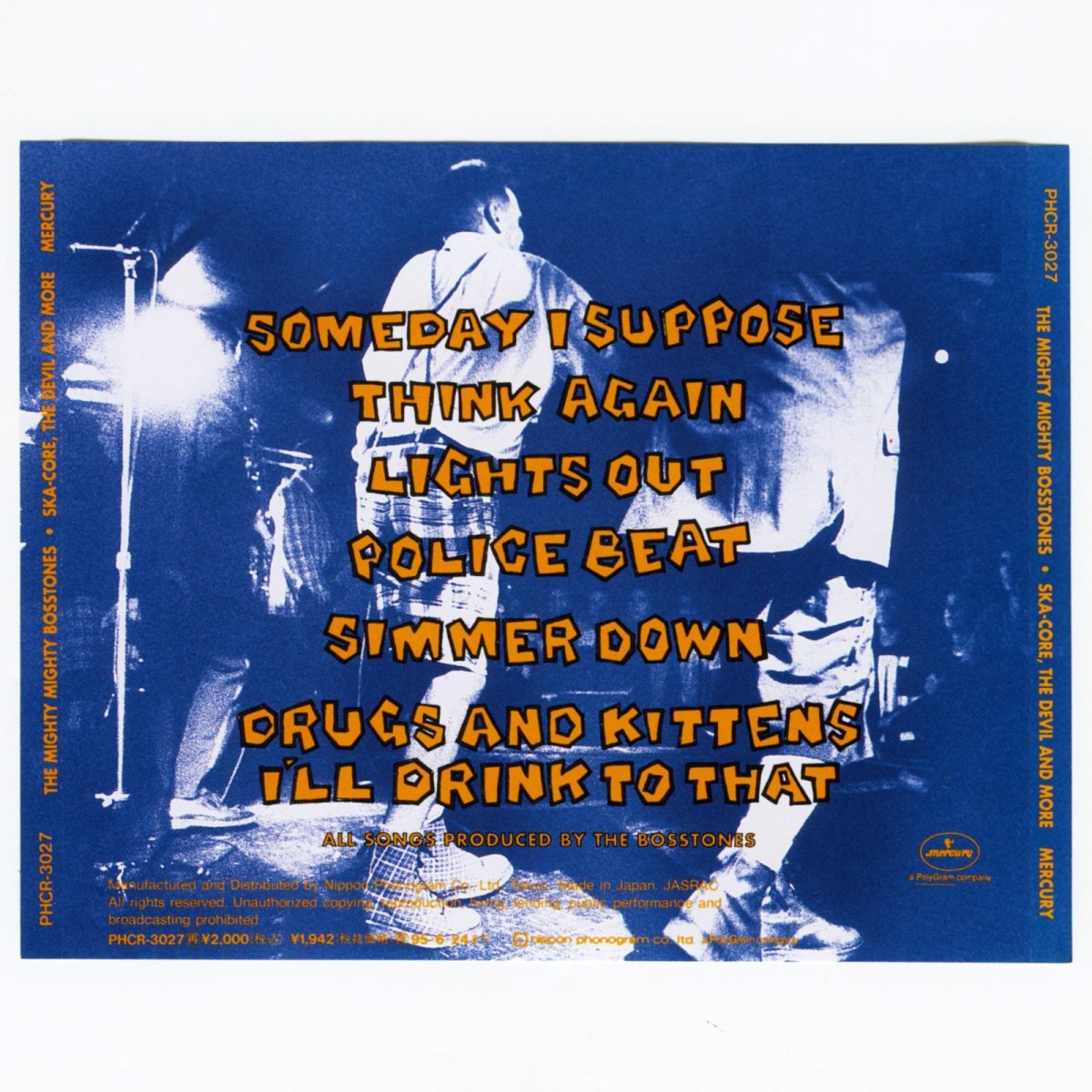 画像4: 【日本盤】The Mighty Mighty Bosstones / Ska-Core, The Devil And More [JPN Orig.EP] [CD | Nippon Phonogram]【ユーズド】 (4)