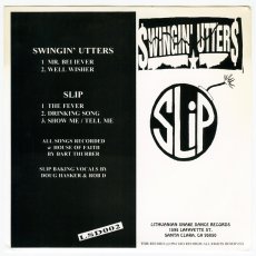 画像2: Swingin' Utters | Slip / Split 7" E.P. [US Orig.EP] [7inch |Lithuanian Snake Dance]【ユーズド】 (2)