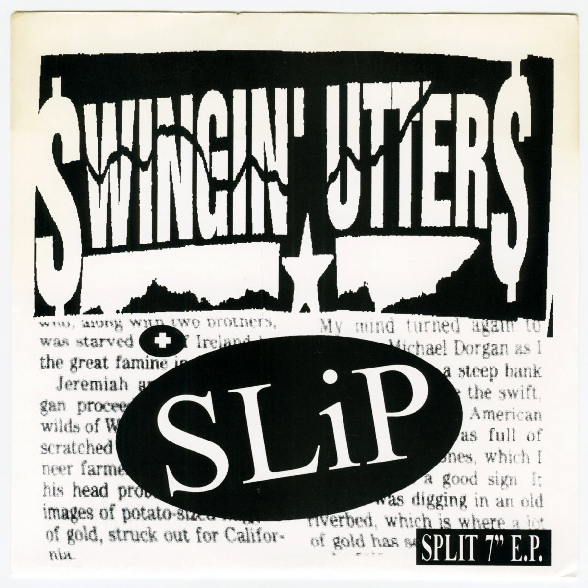 画像1: Swingin' Utters | Slip / Split 7" E.P. [US Orig.EP] [7inch |Lithuanian Snake Dance]【ユーズド】 (1)
