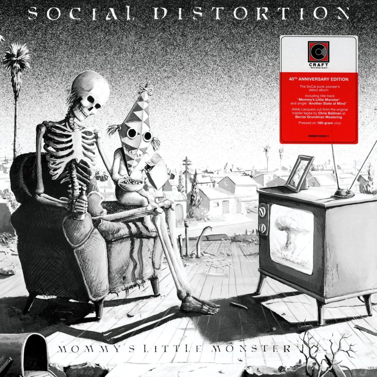 画像1: Social Distortion / Mommy's Little Monster [USA & Canada Reissue LP | Remastered | Gatefold | 40th Anniversary | 180g] [12inch | Craft Recordings]【新品】 (1)