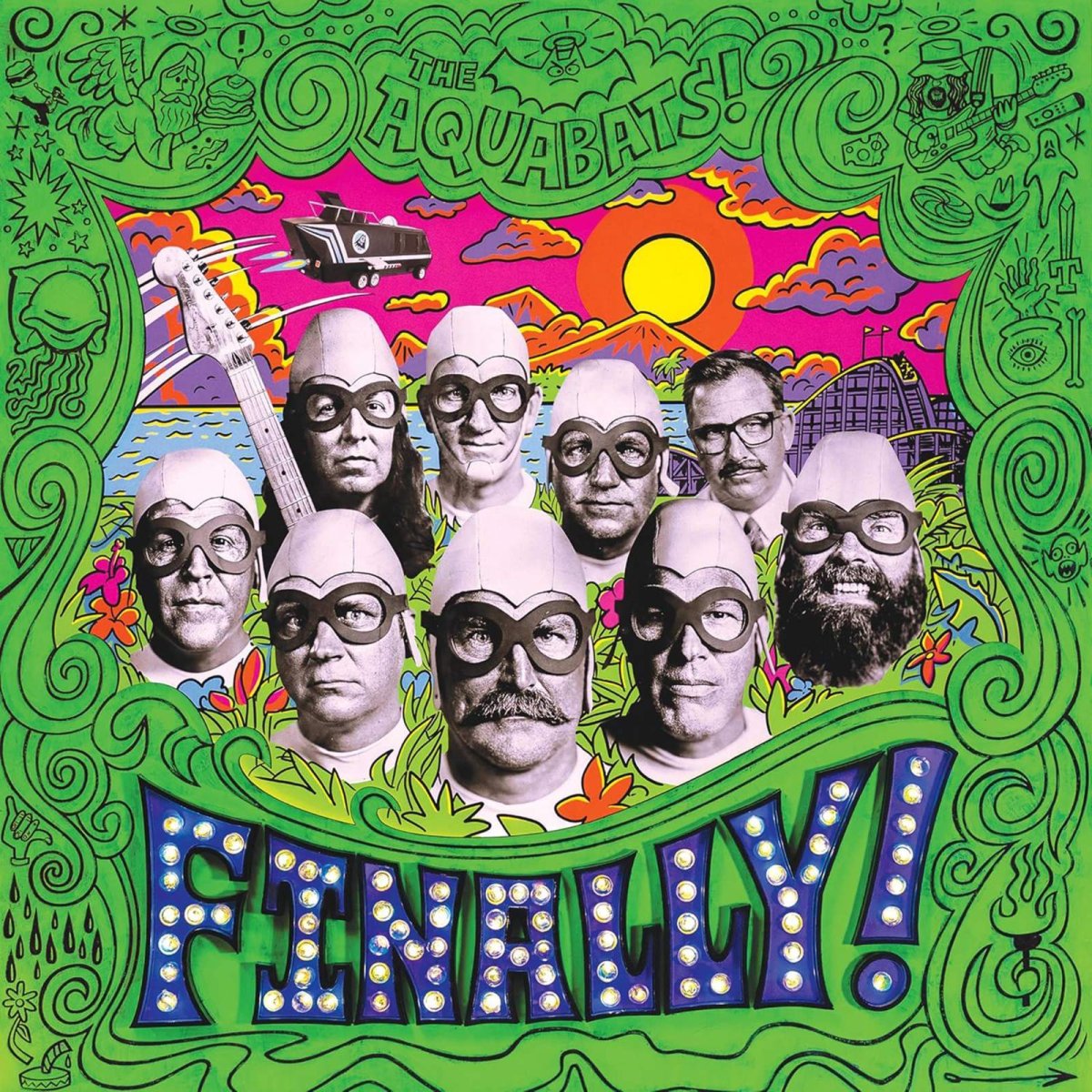 画像1: The Aquabats / Finally! [US Org.LP |Gatefold] [12inch x 2 | Gloopy]【新品】 (1)