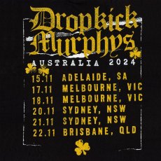 画像4: Dropkick Murphys / Australia 2024 Tour T/S (4)