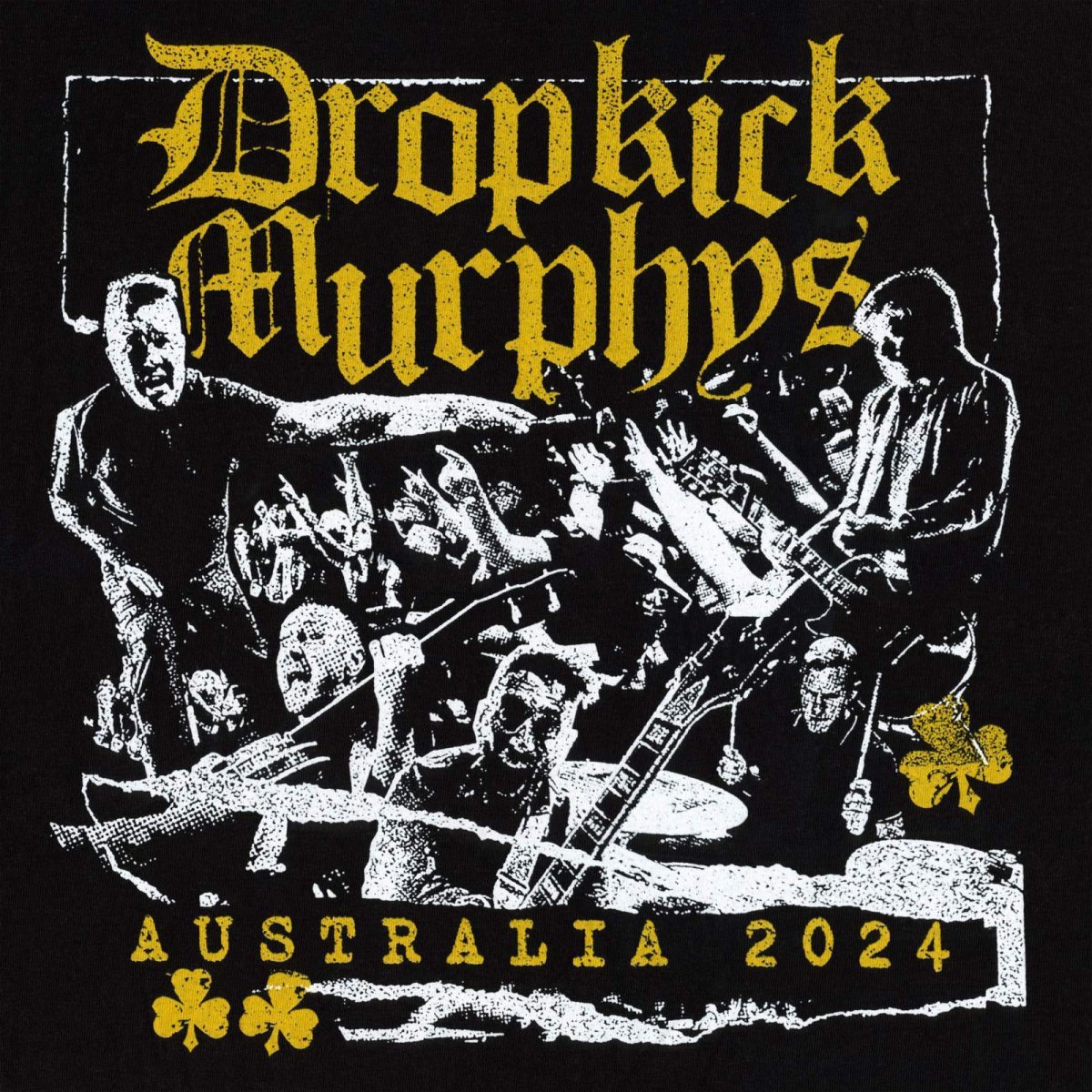 画像3: Dropkick Murphys / Australia 2024 Tour T/S (3)