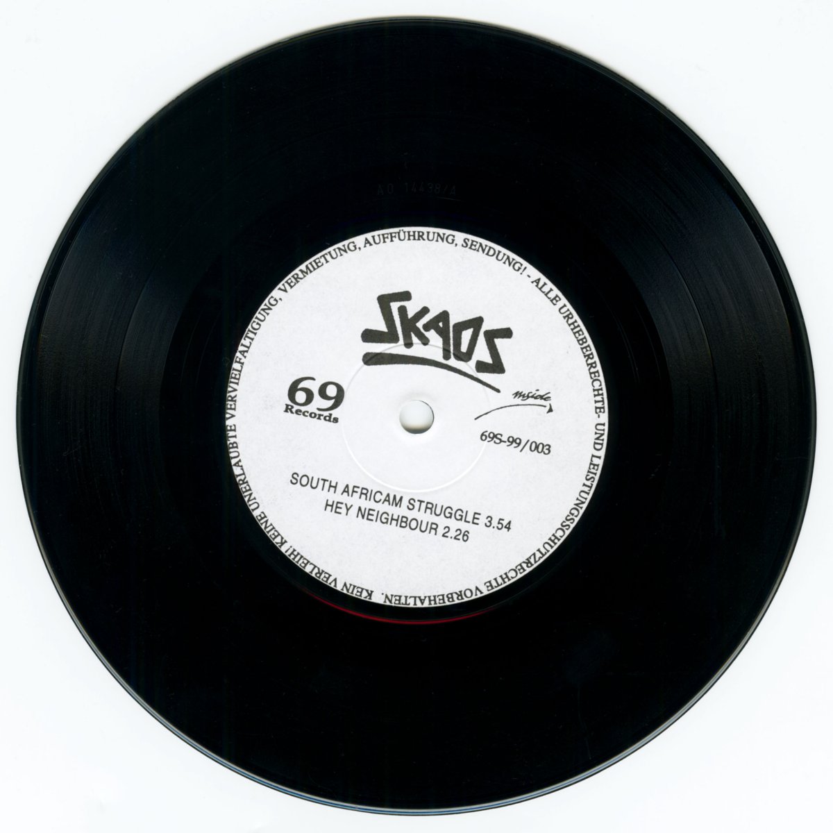 画像3: Skaos / Inside [US Reissue EP][7inch | 69 Records]【ユーズド】 (3)