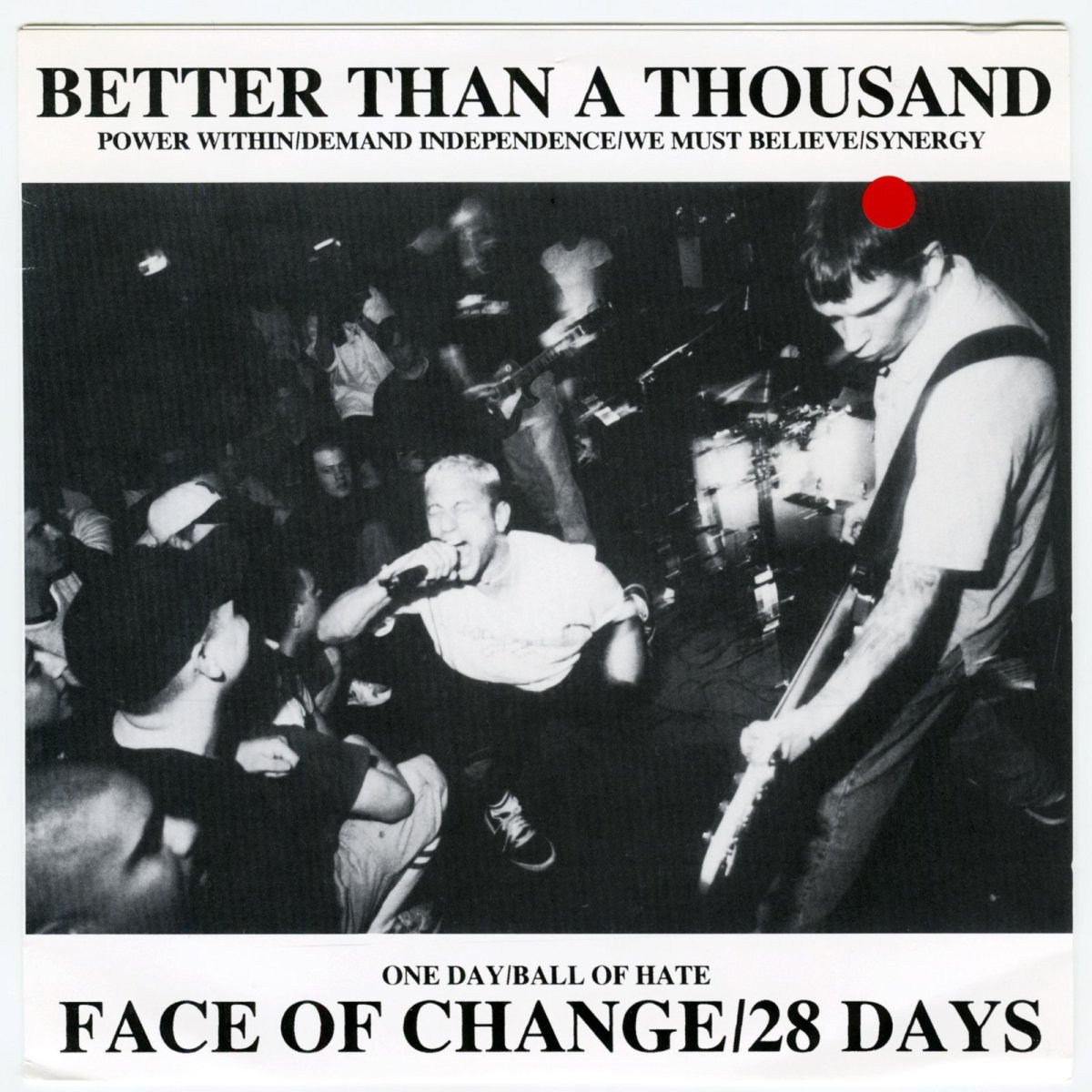 画像1: 【日本盤】V.A. / Better Than A Thousand | Face Of Change | 28 Days [US Orig.EP | Translucent][7inch | White Sleeve + Translucent Vinyls | DEA ]【ユーズド】 (1)