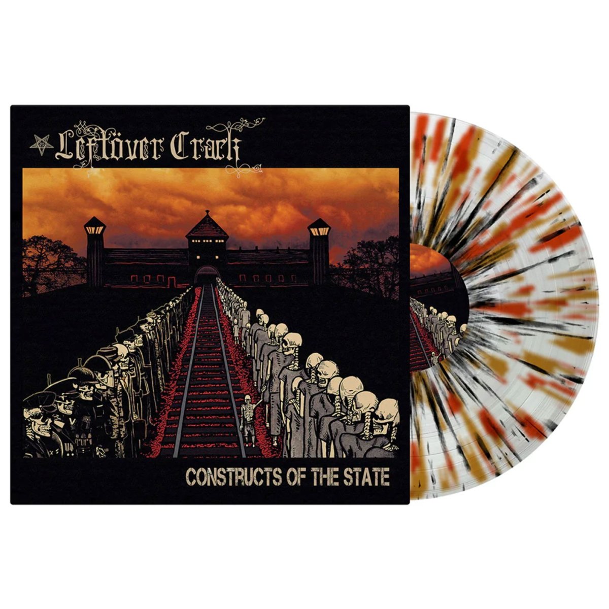 画像2: Leftöver Crack / Constructs Of The State [US Reissue LP | Color Vinyl][12inch | SBÄM]【新品】 (2)