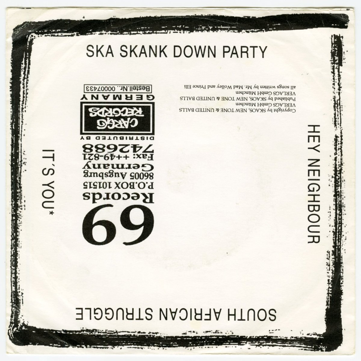 画像2: Skaos / Inside [US Reissue EP][7inch | 69 Records]【ユーズド】 (2)