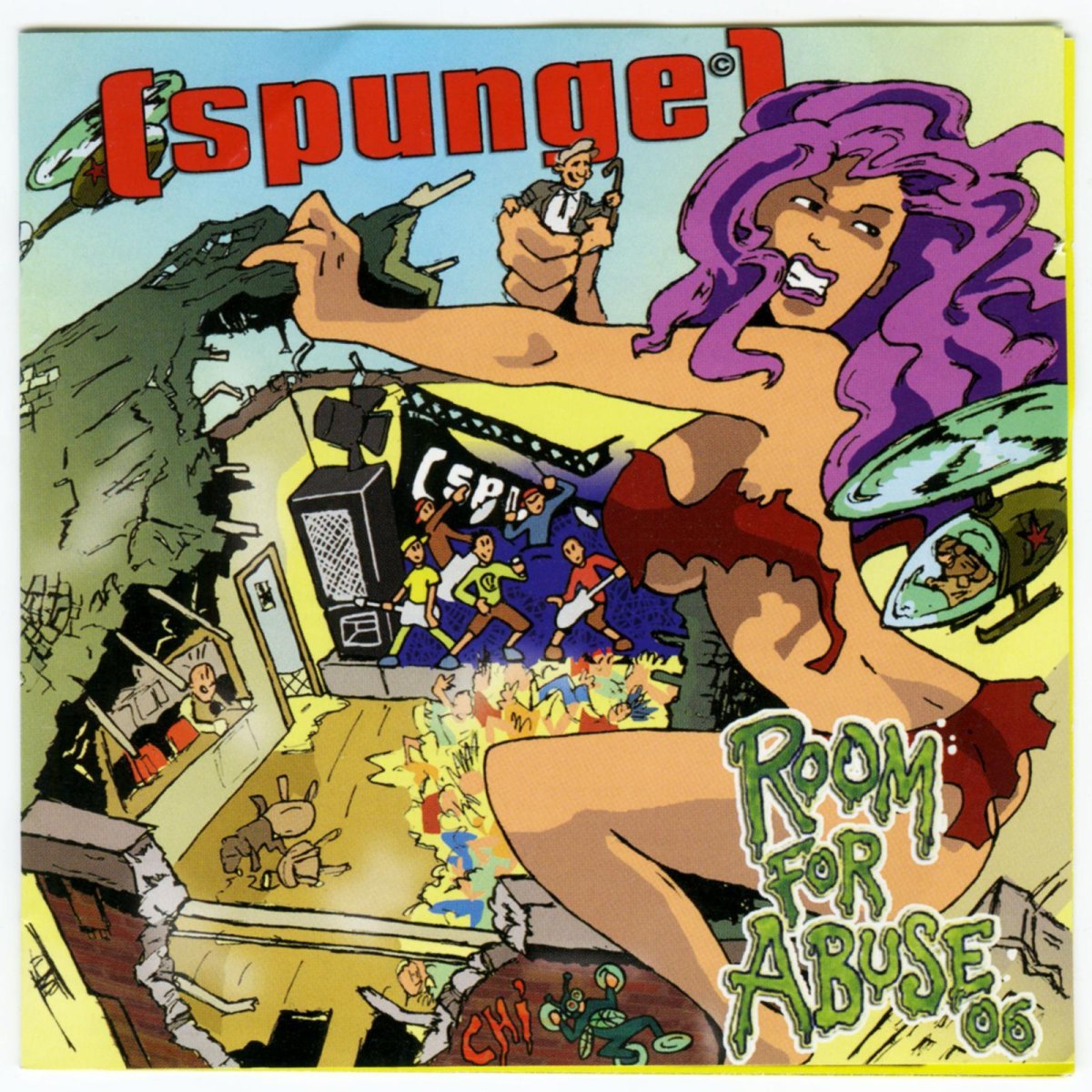 画像1: [Spunge] / Room For Abuse '06 [UK Org.LP] [CD+DVD | Dent'all]【ユーズド】 (1)