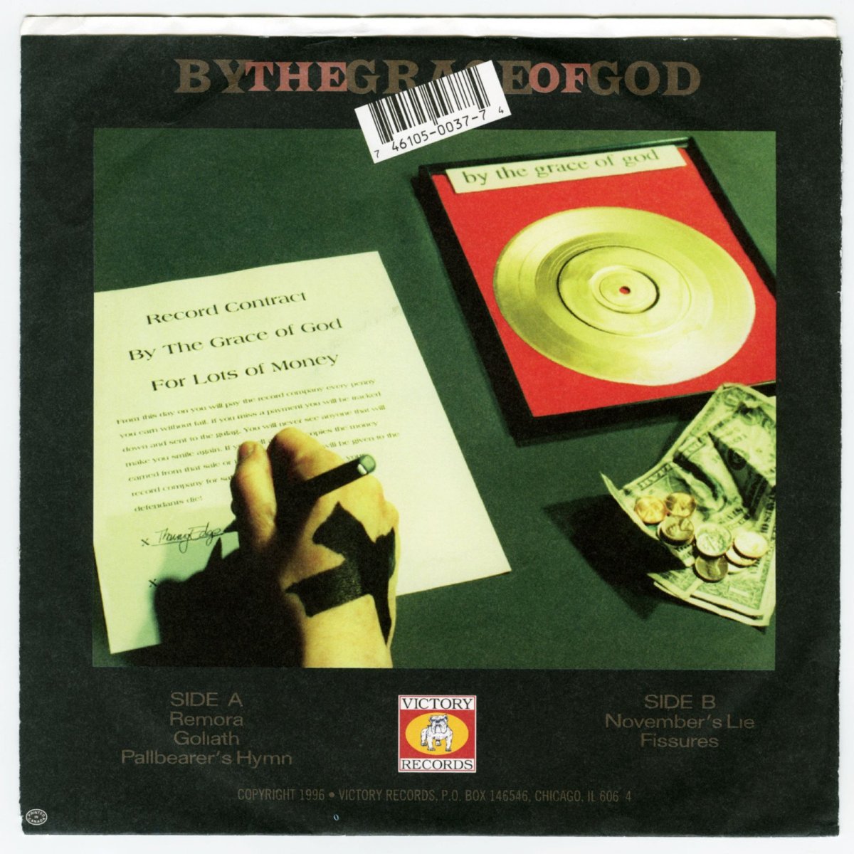 画像2: By The Grace Of God / For The Love Of Indie Rock [US Org.EP][7inch | Victory]【ユーズド】 (2)