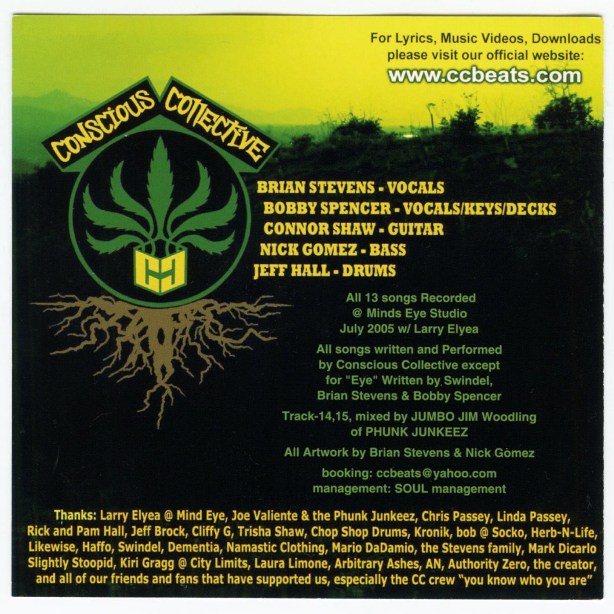 画像3: 【日本盤】Conscious Collective / Conscious Collective [JPN Orig.LP][CD | RB Records JAPAN]【ユーズド】 (3)