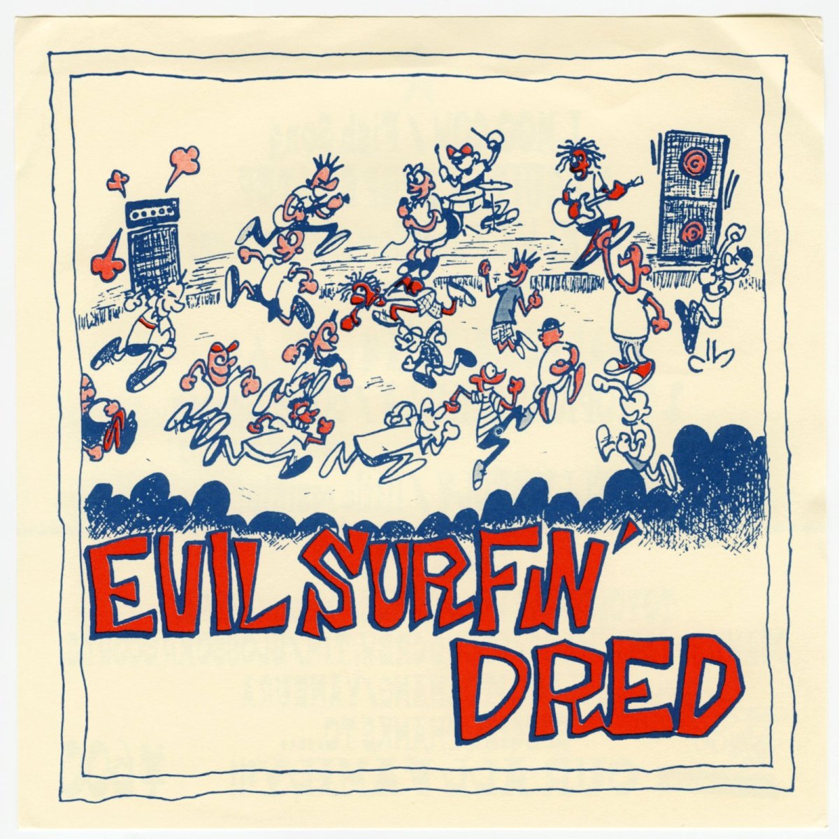 画像1: V.A. / Evil Surfin' Dred [JPN Orig.EP] [7inch | Shark・D Punkers]【未使用/新品】 (1)