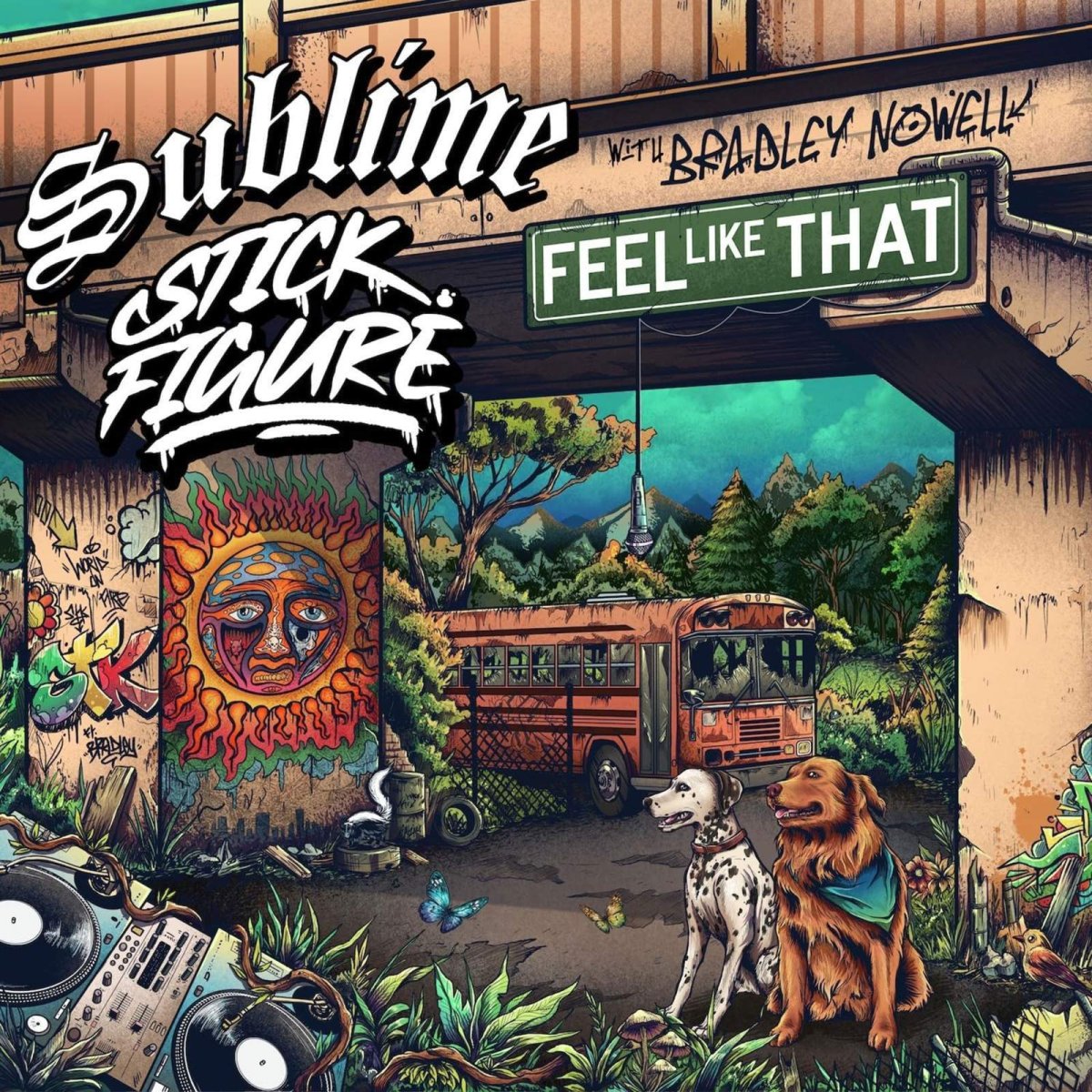 画像1: Sublime x Stick Figure | Jakobs Castle / Feel Like That [US Orig.EP][7inch | Ruffwood]【新品】 (1)