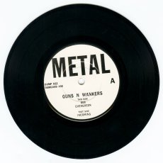 画像3: Guns 'N' Wankers / Metal [7inch アナログ]【未使用/新品】 (3)
