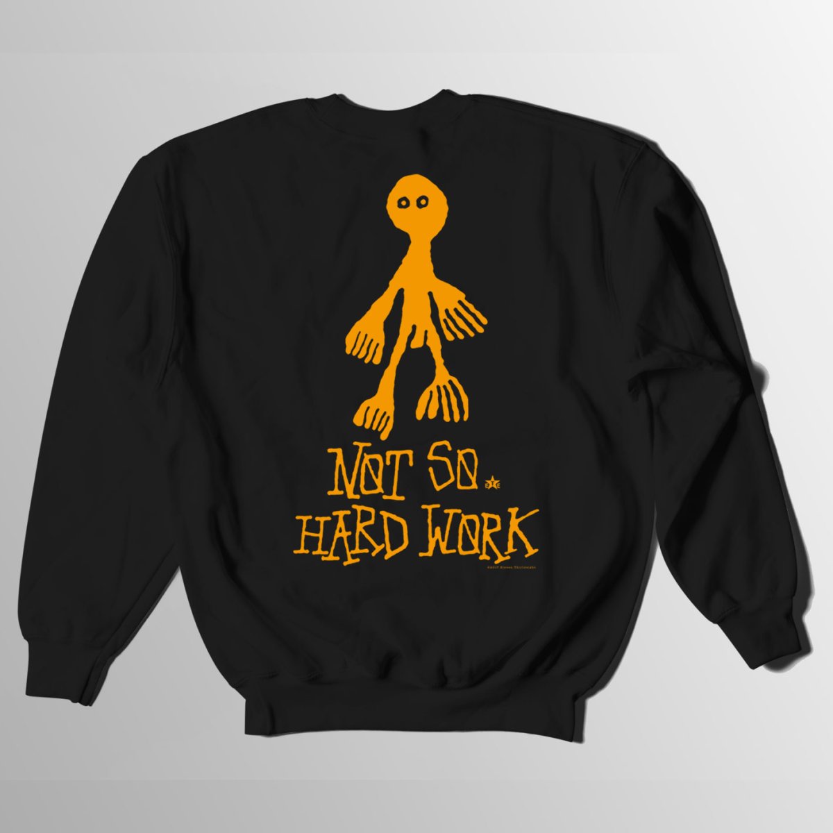 画像4: 【予約販売】Not So Hard Work / Human クルーネック (4)