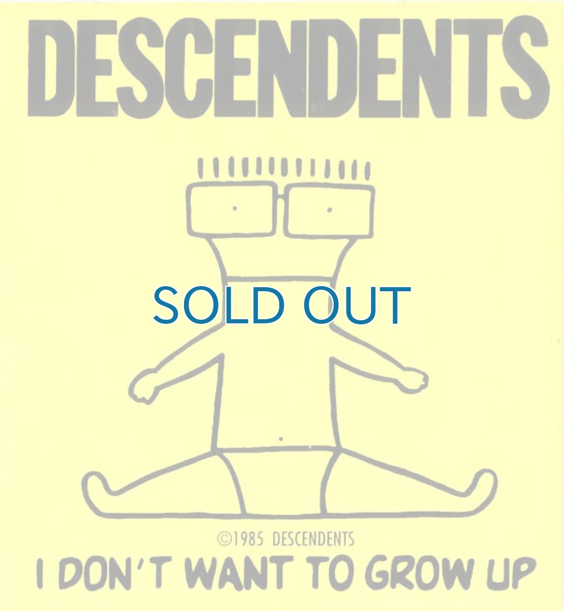 画像1: Descendents / I Don't Want To Grow Up ステッカー (1)