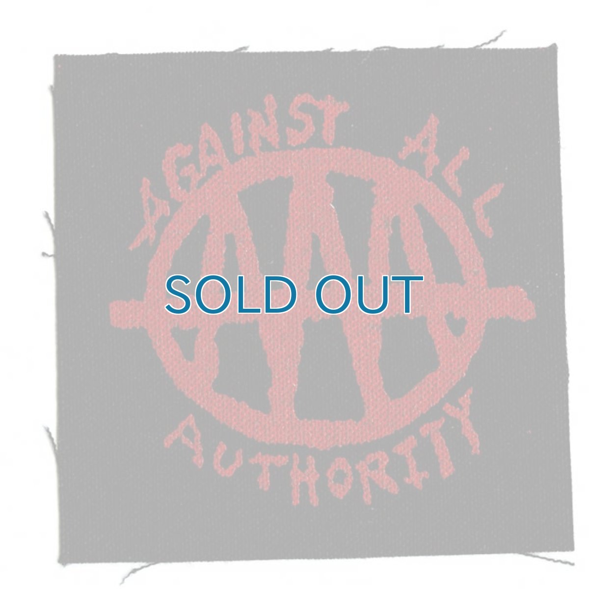 画像1: Against All Authority / AAA Logo Cloth パッチ (1)
