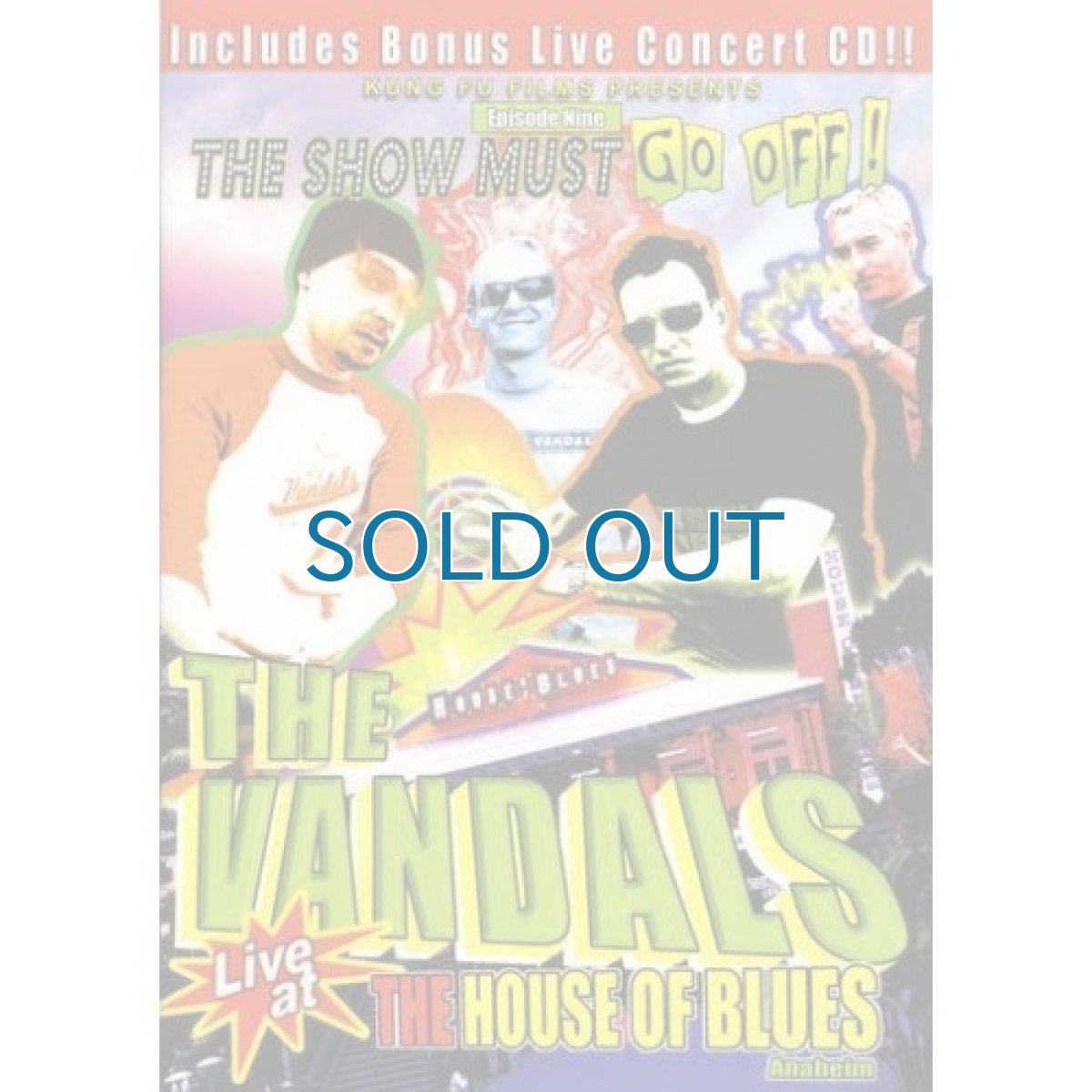 画像1: The Vandals / The Show Must Go Off! -Live At The House Of Blues [DVD+CD] (1)