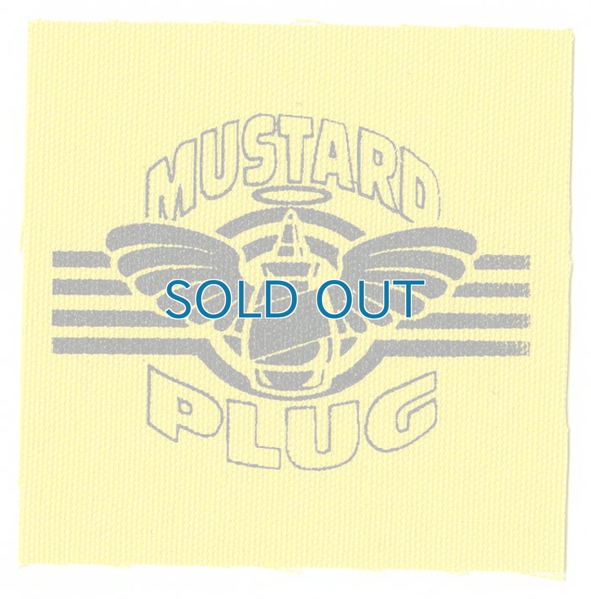 画像1: Mustard Plug / All Good Logo Cloth パッチ (1)